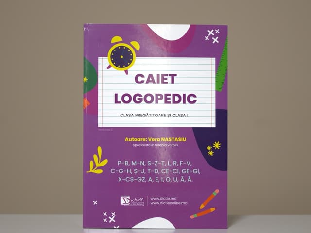Manual „Caiet logopedic” pentru clasa pregătitoare și clasa I