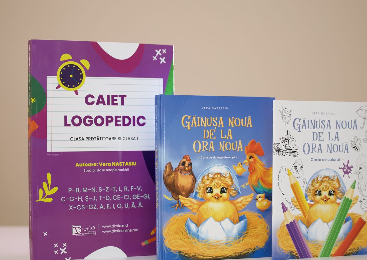 Setul complet pentru corectarea vorbirii copilului tău!