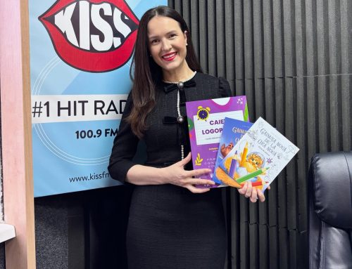 Autoarea Vera Nastasiu a adus… dicția în direct la @kissfmchisinau