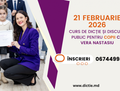 21 februarie – Curs nou de dicție și discurs public pentru copii