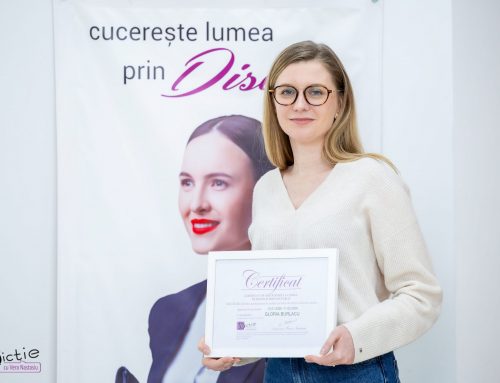 Gloria Burlacu: Vera Nastasiu a fost su-per-bă. Nu este doar o profesoară foarte bună, ci și un mentor implicat, interesat cu adevărat de rezultatele fiecărui cursant