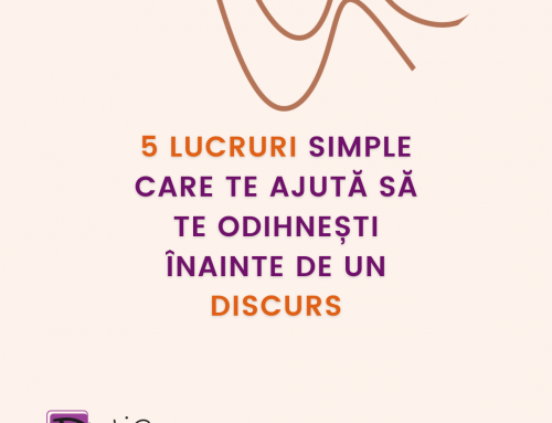 5 lucruri simple care te ajută să te odihnești înainte de un discurs