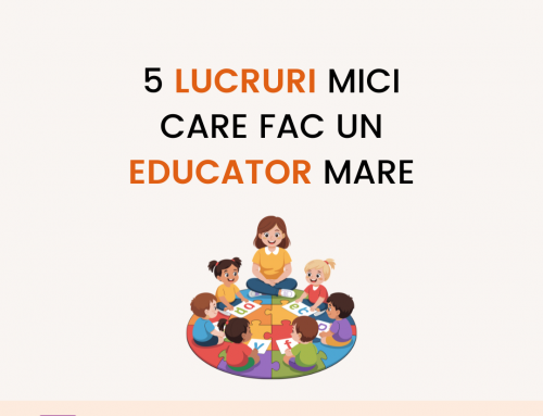 5 lucruri mici care fac un educator mare