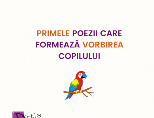 Primele poezii care formează vorbirea copilului